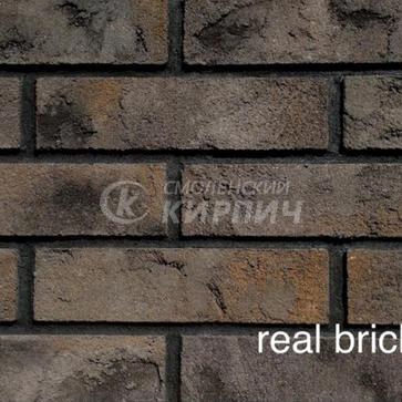Кирпич ручной формовки Real Brick КР/1ПФ 07 пепел (1)