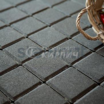 Тротуарная плитка Steingot, 50 мм, Квадрат Черный (1)