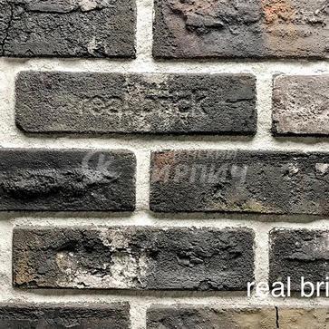 Минеральная плитка RB 6-13 antic глина античная графитовая Real Brick (1)