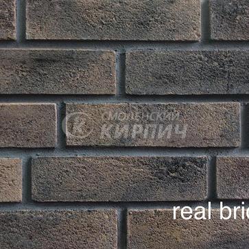 Минеральная плитка 3D RB 1-13 Графитовый Real Brick (1)