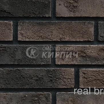 Минеральная плитка RB 6-06 Горький шоколад Real Brick (1)