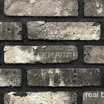 Минеральная плитка RB 2-13 Графитовый Real Brick (1)
