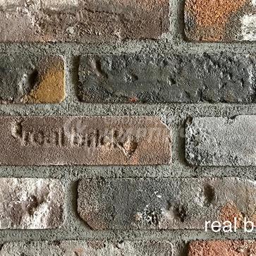 Минеральная плитка RB 1-09 Черный магнезит Real Brick (1)