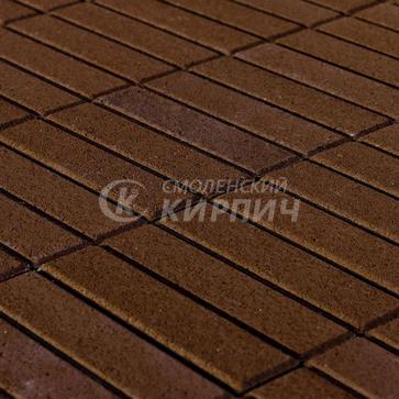 Тротуарная плитка Braer бетон, 60 мм, прямоугольник коричневый (1)