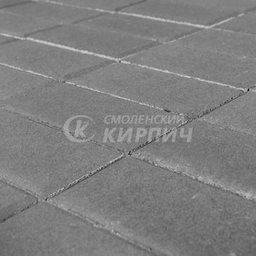 Тротуарная плитка Braer бетон, 70 мм, прямоугольник серый (1)